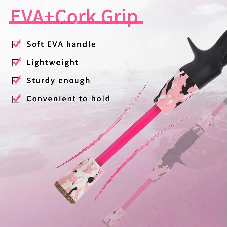 Hign-concerned Portable Telescopic Fishing Rod-and-Reel Combo-KitPro for Beginners