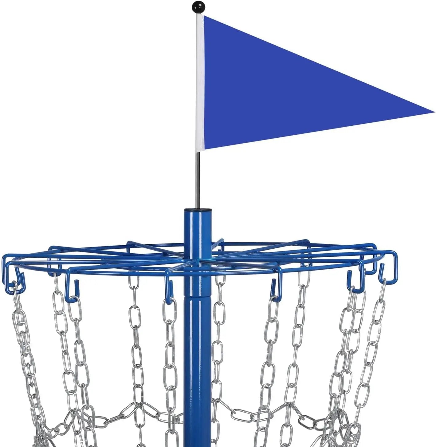 Disc Golf Basket Portable Practice Set With Double Chains