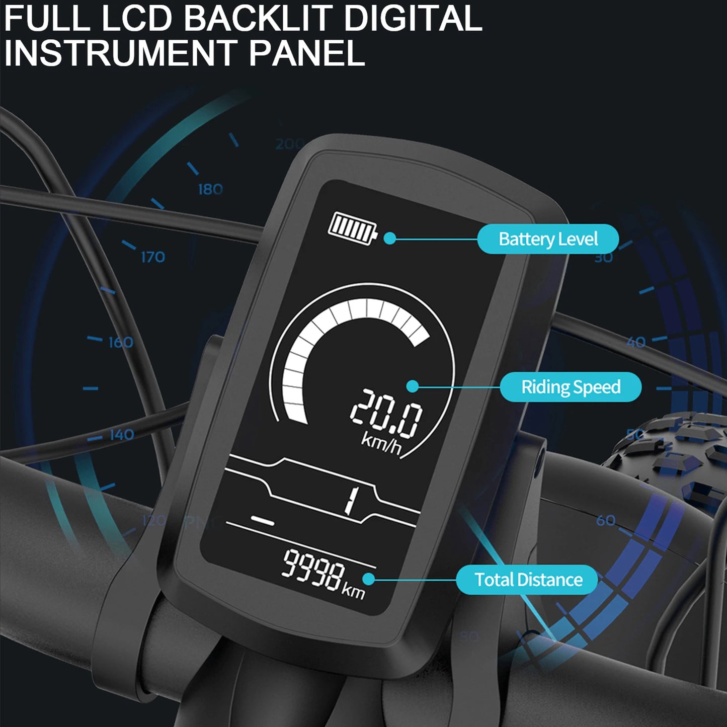 Kickwey L20 Folding Electric Bike 1000W 48V Removable Battery
