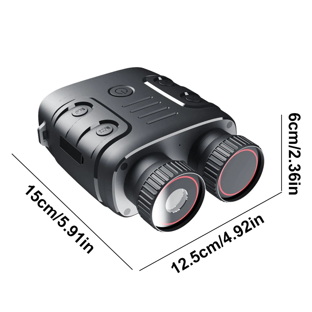 HD 1080P Digital Night Binoculars 2.4 Inch Screen 5X Zoom