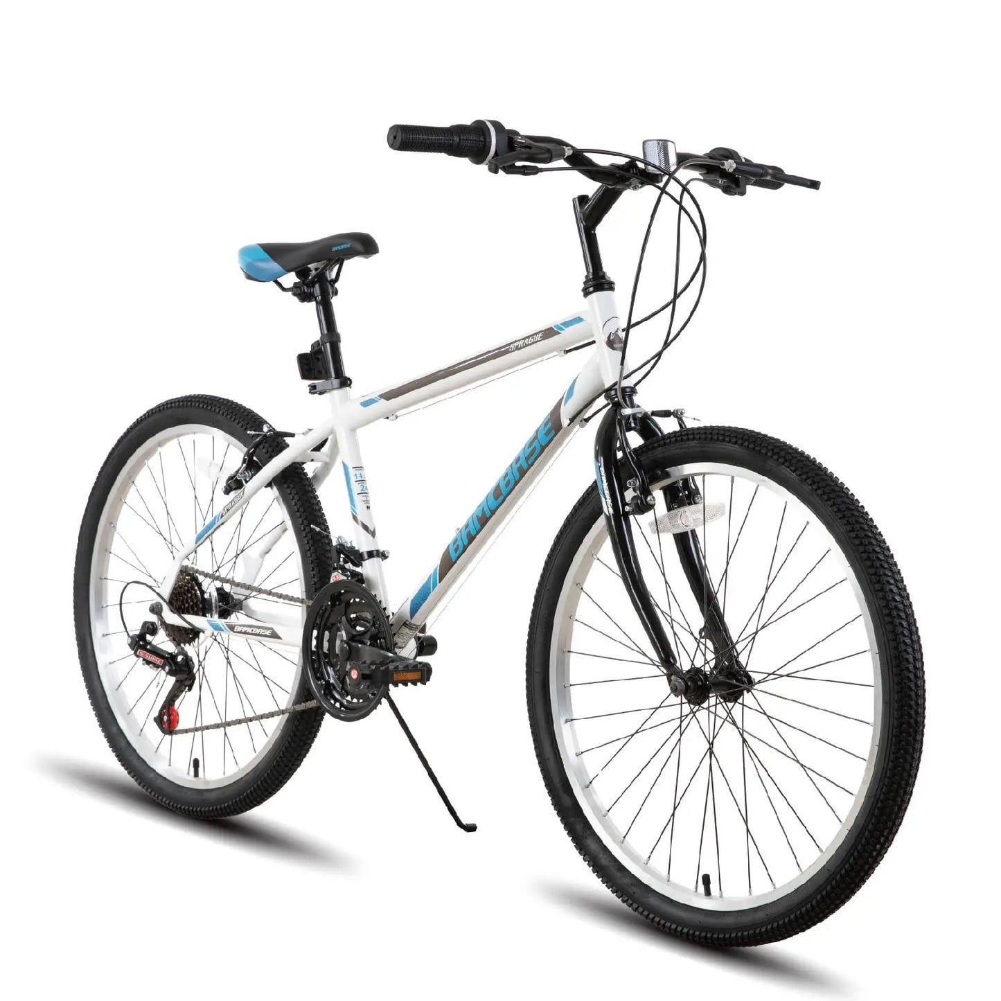 Hiland Mountain Bike 21 Speed High Carbon Steel Frame