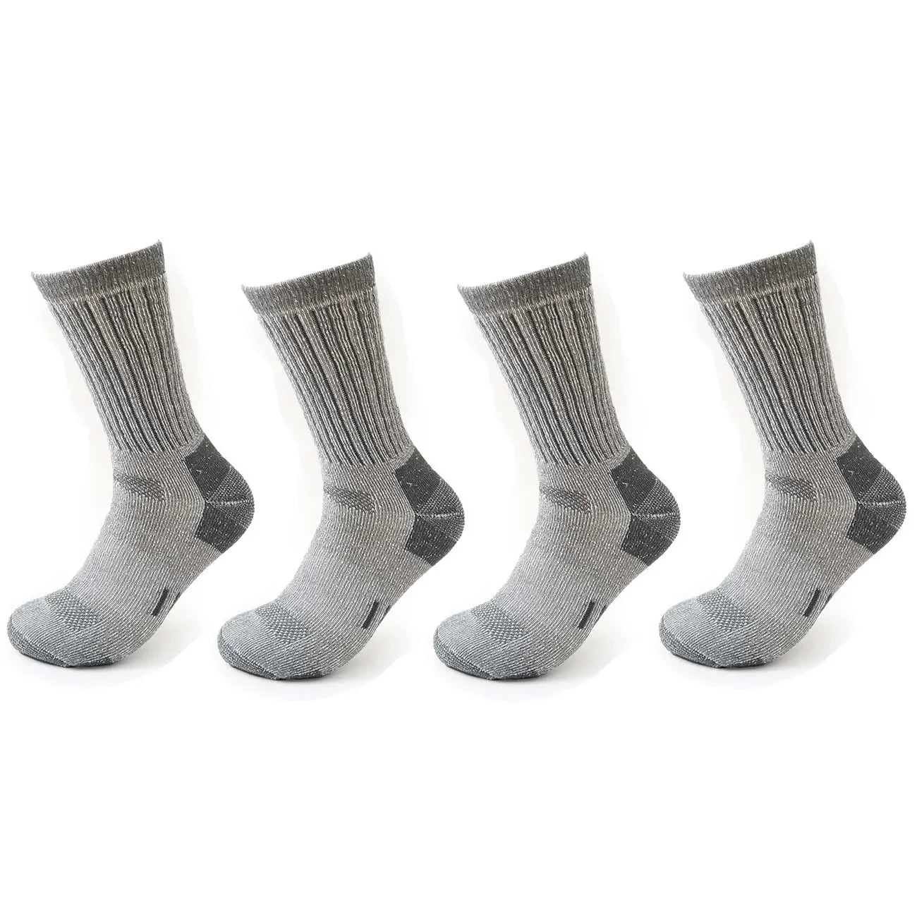 Men Merino Wool Hiking Socks Crew Thermal Boot Socks