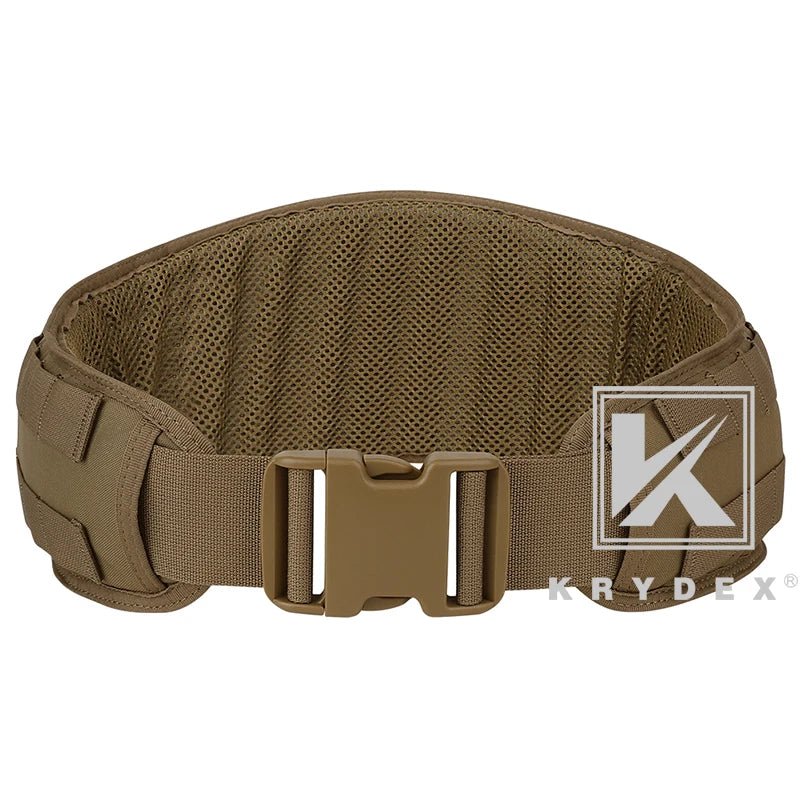 KRYDEX Tactical MOLLE Waist Belt with Quick Release Buckle