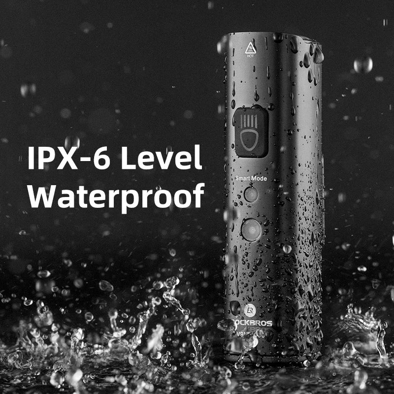 ROCKBROS Bike Light 1000 Lumen Front MTB Lamp 4000mAh TypeC