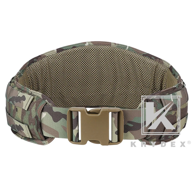 KRYDEX Tactical MOLLE Waist Belt with Quick Release Buckle
