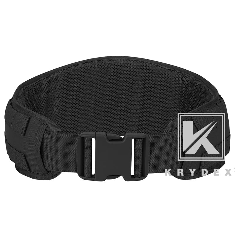 KRYDEX Tactical MOLLE Waist Belt with Quick Release Buckle