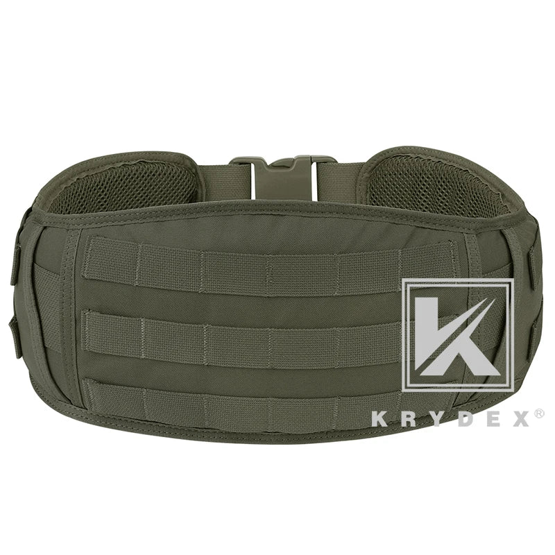KRYDEX Tactical MOLLE Waist Belt with Quick Release Buckle