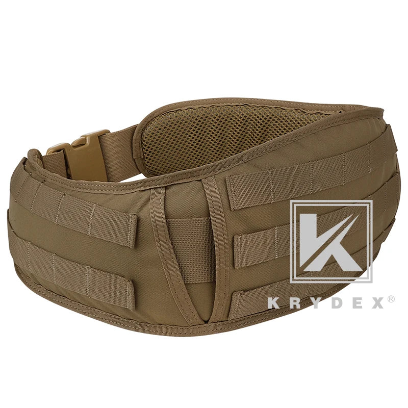 KRYDEX Tactical MOLLE Waist Belt with Quick Release Buckle