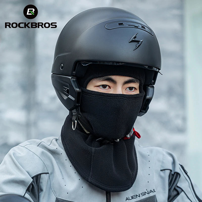 Rockbros Fleece Full Face Balaclava Windproof Gaiter Winter