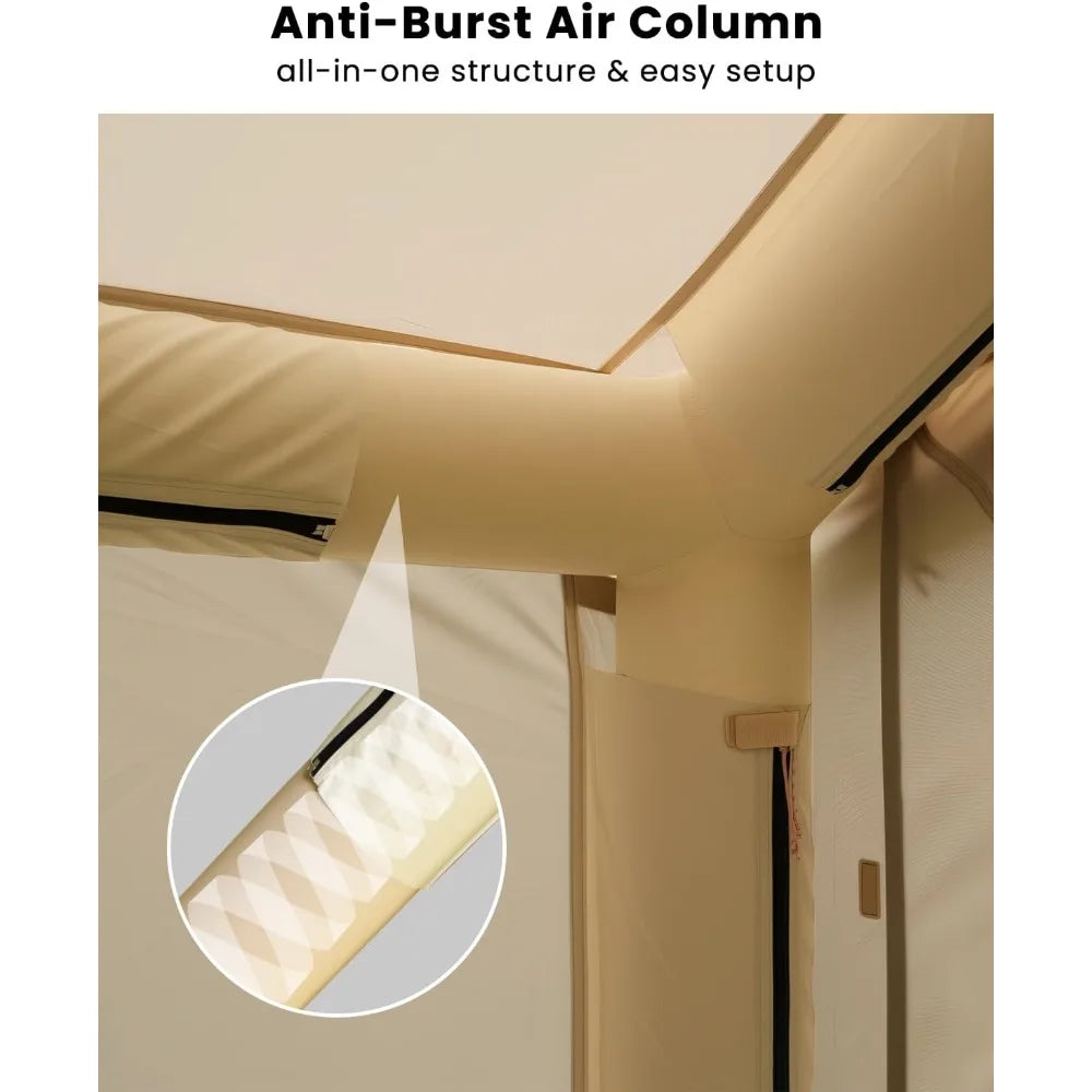 Inflatable SUV Camping Tent 2In1 Back Of Vehicle Shelter