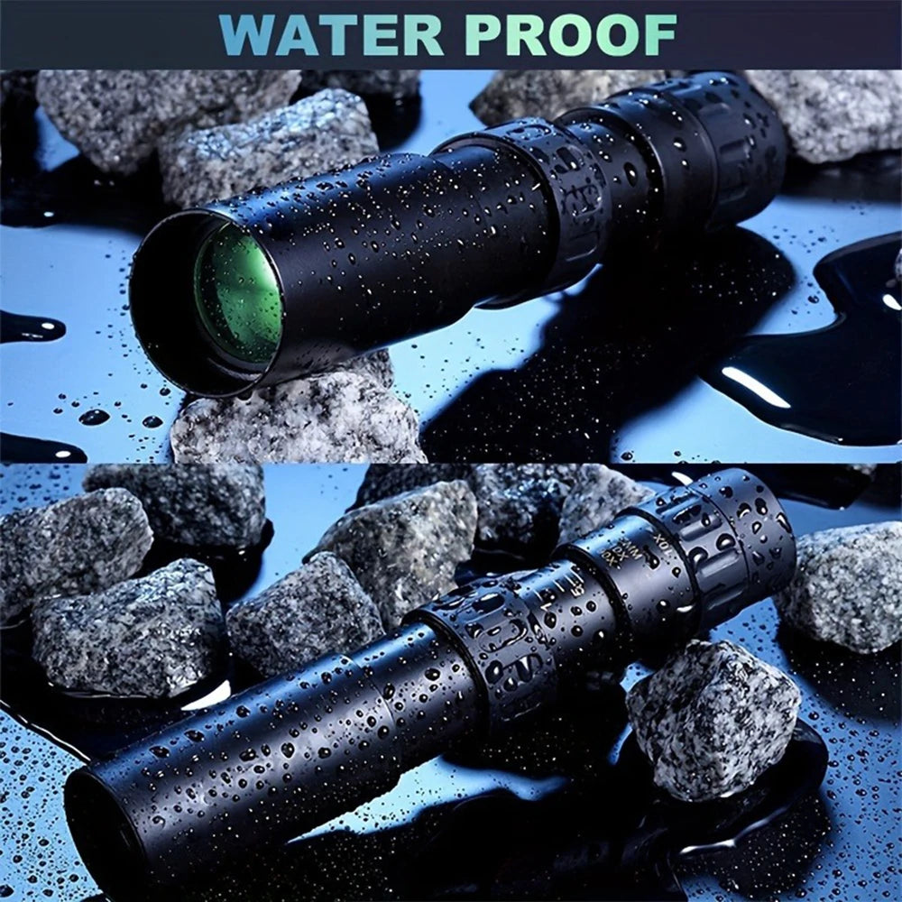 Eyepiece Manual Focus Rubber Monocular for Outdoor Activities