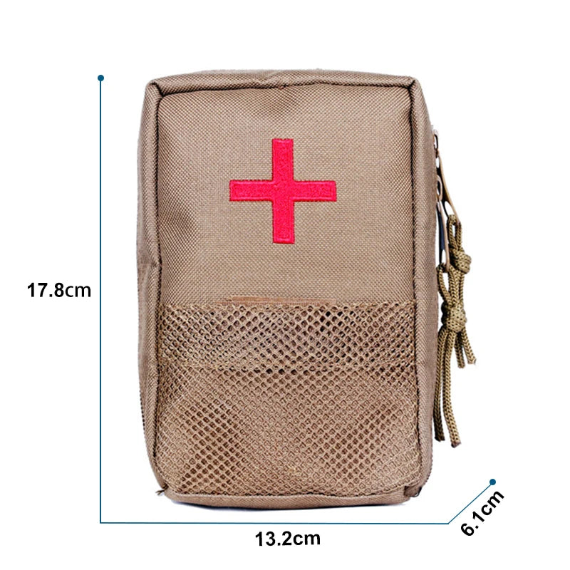 LQARMY Tactical Waist Bag Molle First Aid EDC Pouch