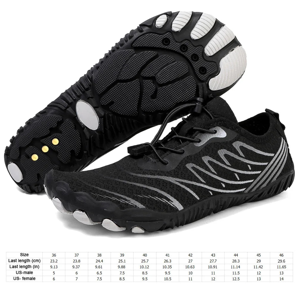 Unisex Water Shoes Quick Dry Non Slip Barefoot Aqua Sports