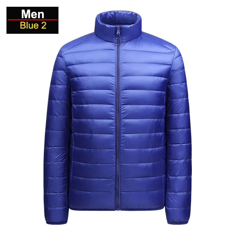 CHRLCKCN Women's Ultralight Down Jacket Packable Windproof Winter Jacket