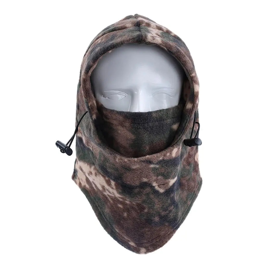 Winter Balaclava Thermal Fleece Ski Mask Neck Warmer Full Face