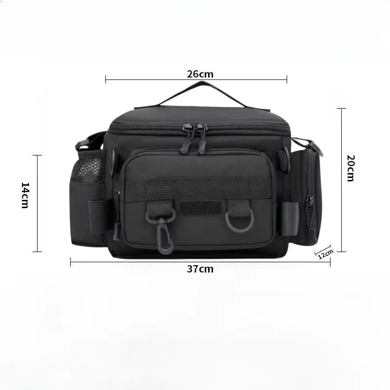 Multifunctional Fishing Backpack for Men with Large Capacity Rod Storage