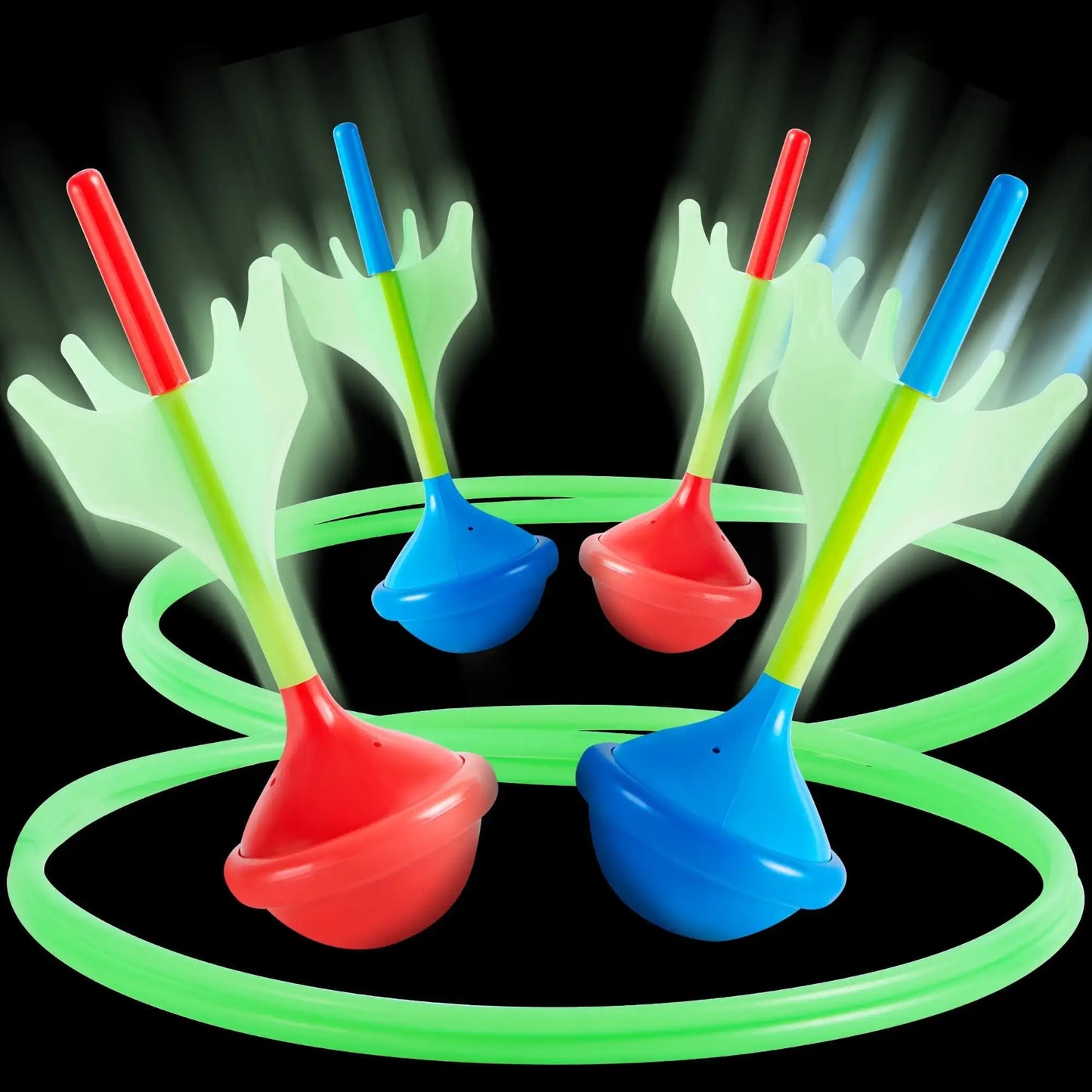 Joyfy SixPack Lawn Darts Glow In The Dark Yard Games