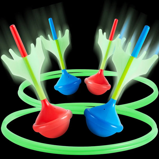 Joyfy SixPack Lawn Darts Glow In The Dark Yard Games
