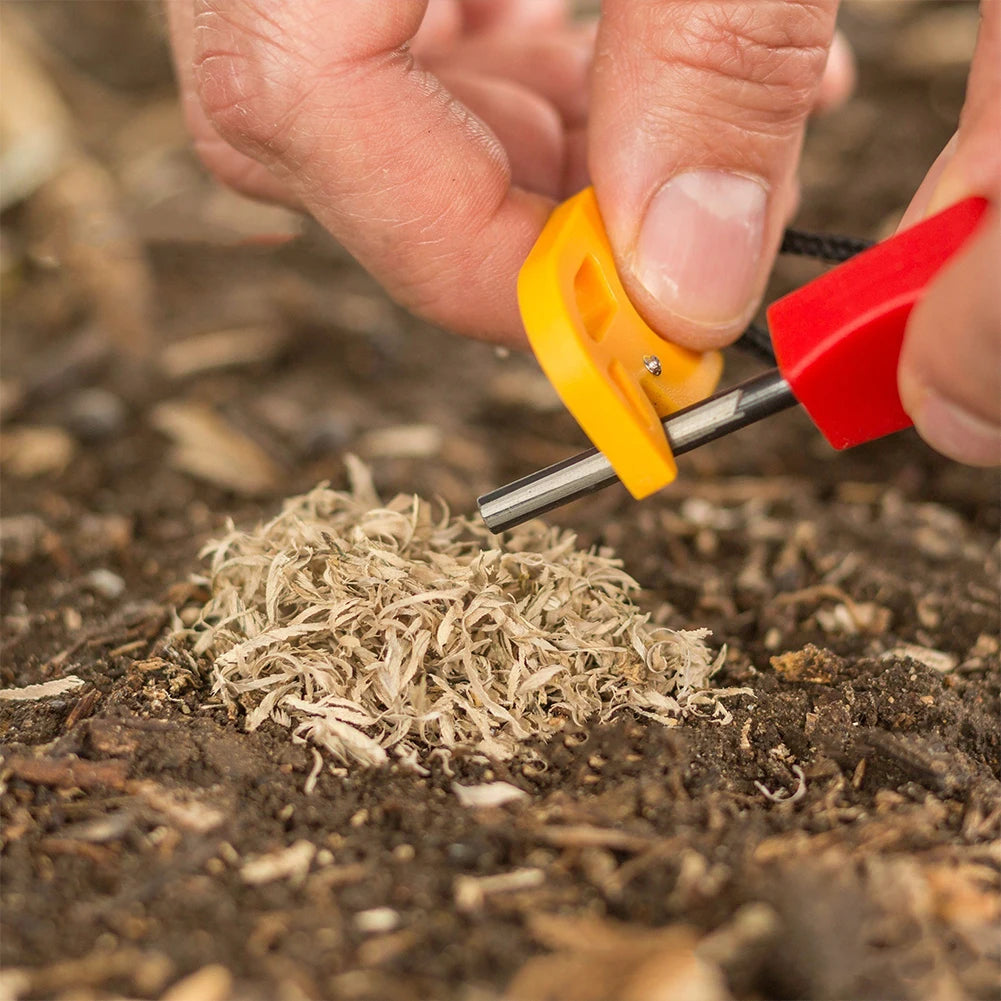 Alloet Tinder Maker With Fire Starter Tool For Camping