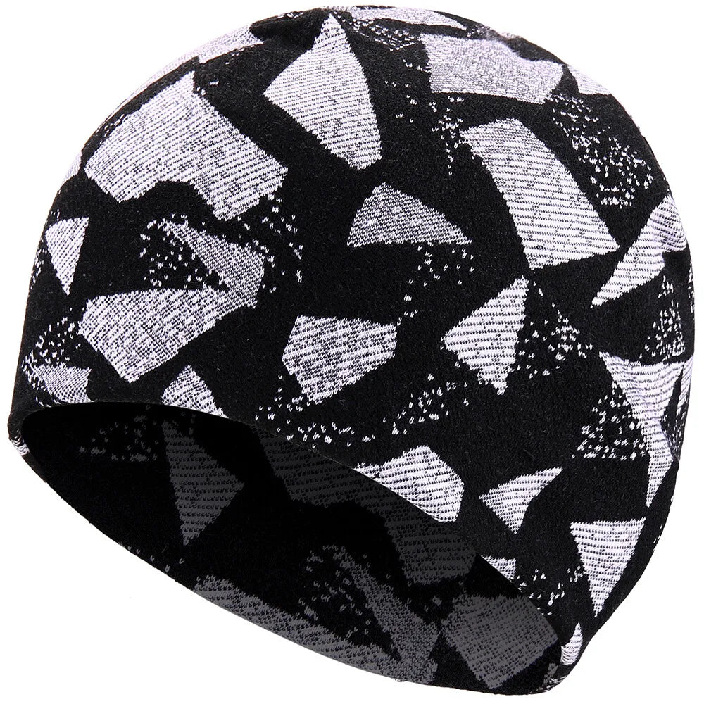 Winter Soft Cotton Beanie Double Layer Windproof Liner