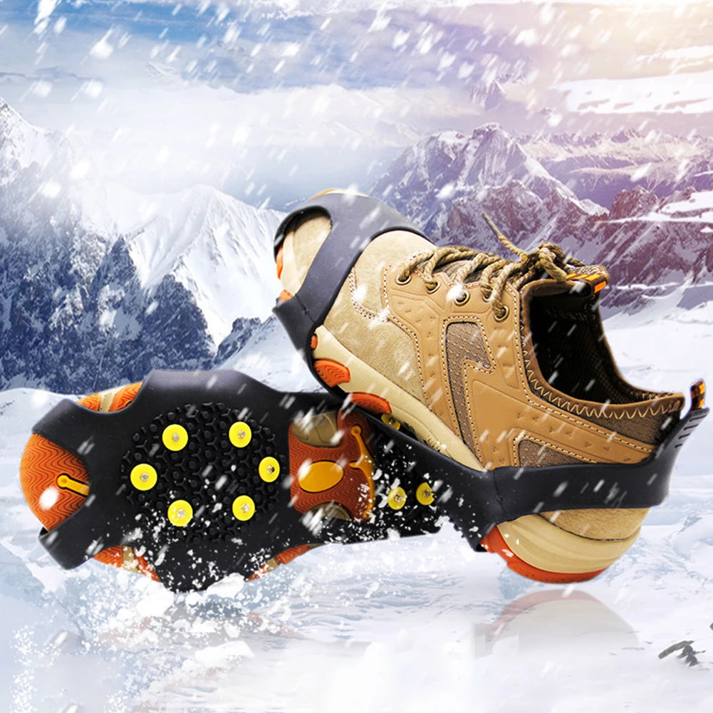 VKTECH Snow Ice Claw Grips Anti Slip Crampon Cleats