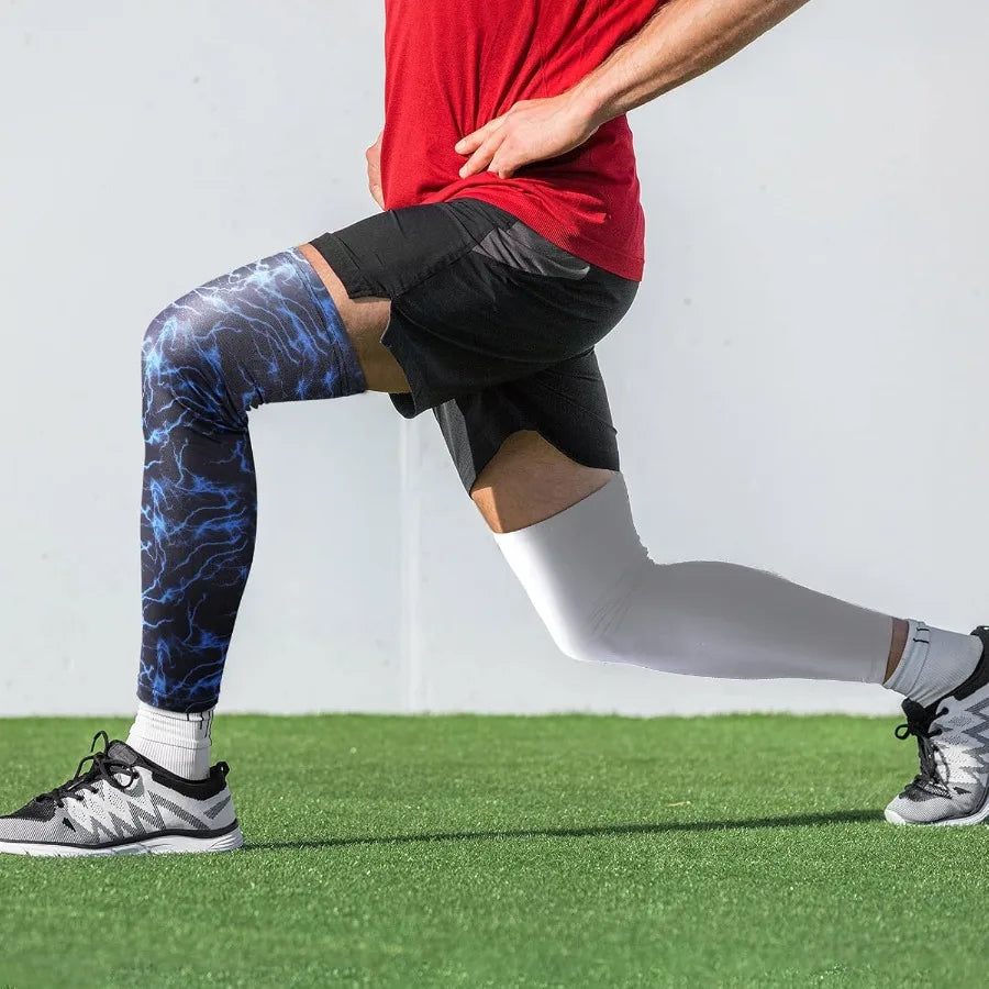 Hign-concerned Long Knee Sleeve For Running And Sports UV Protection