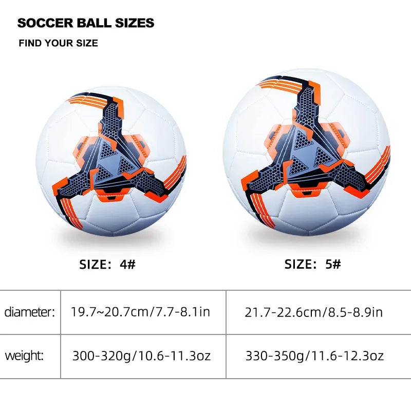 YUNCU HighPerformance Wear Resistant Soft Football SoccerBall For Training AllWeather