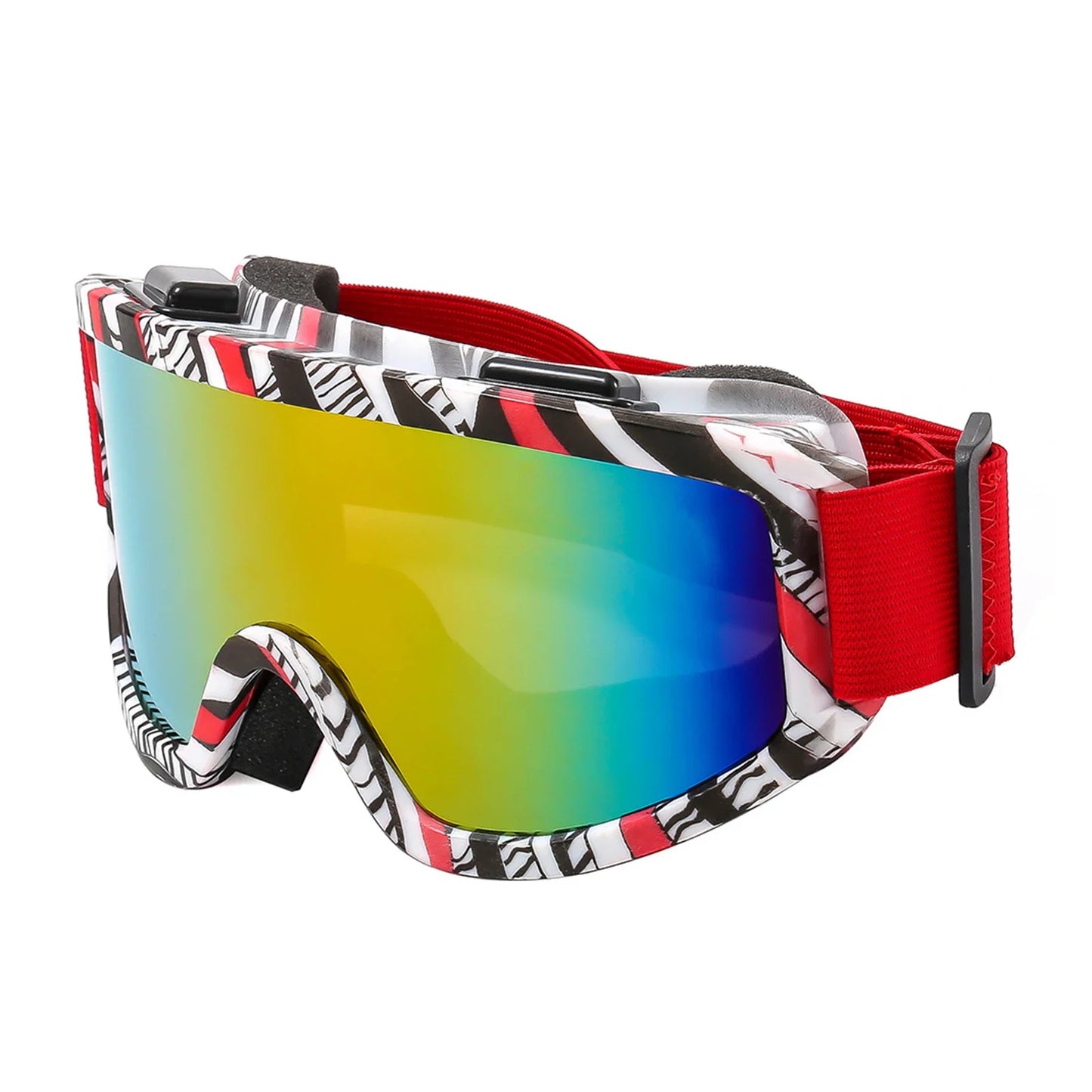 Frame Ski Goggles With Anti Glare Lenses For Snowboarding Outdoor