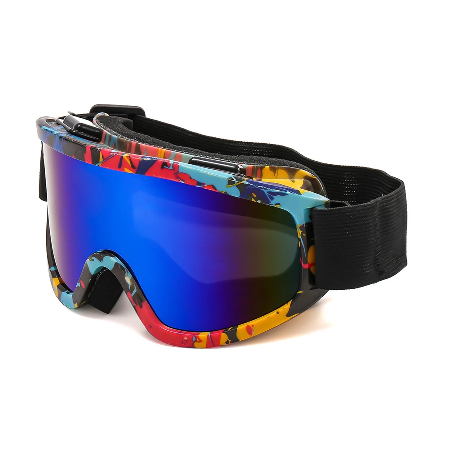 Frame Ski Goggles With Anti Glare Lenses For Snowboarding Outdoor