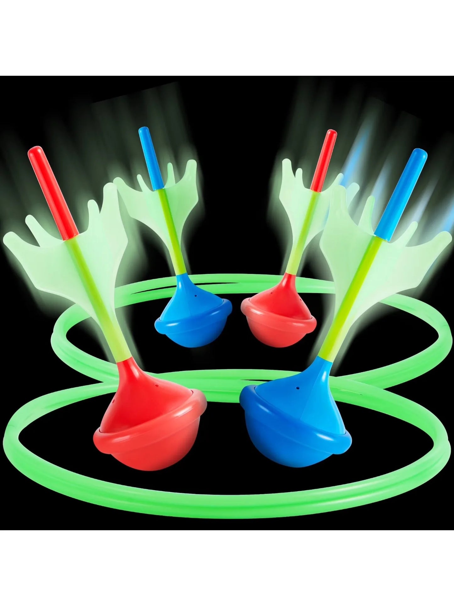 Joyfy SixPack Lawn Darts Glow In The Dark Yard Games