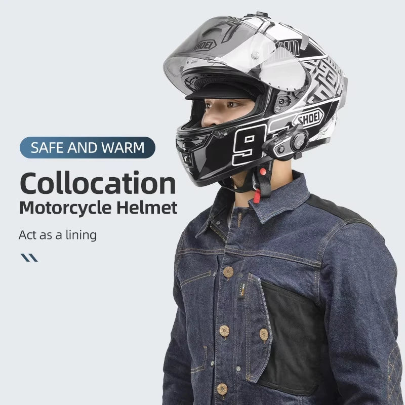 ROCKBROS Winter Warm Cap Windproof Thermal Ski Headwear For Cycling