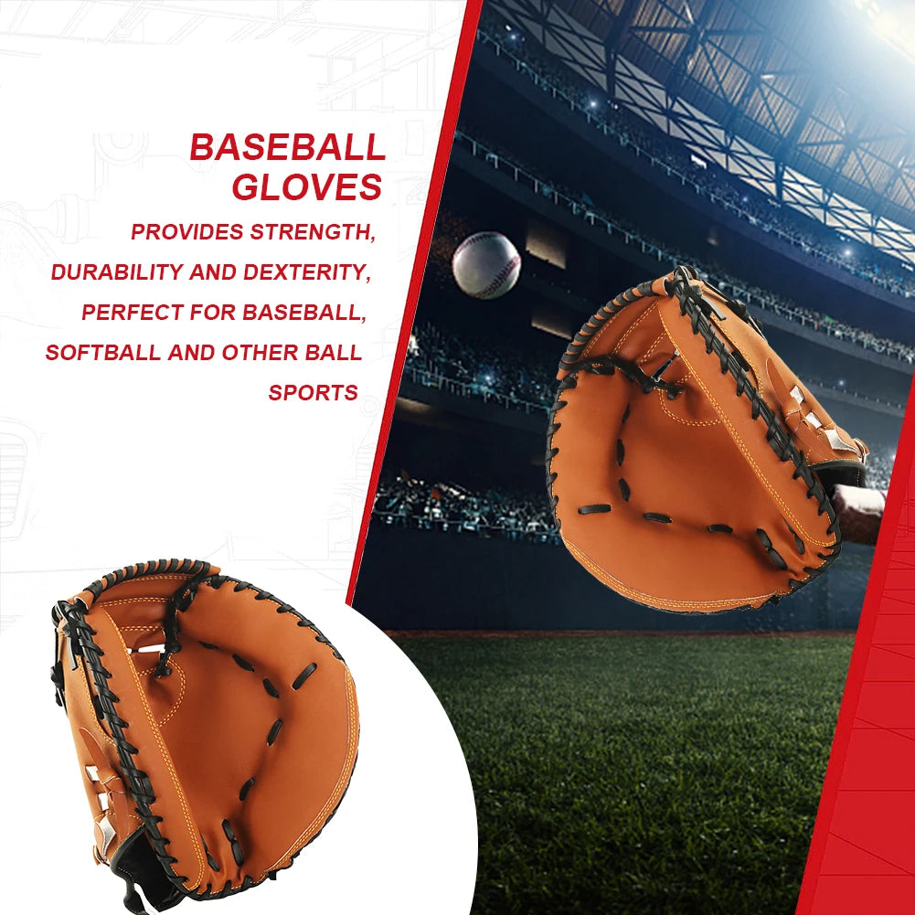 Shunmaii Thickened Baseball Catcher Mitt Youth And Adults