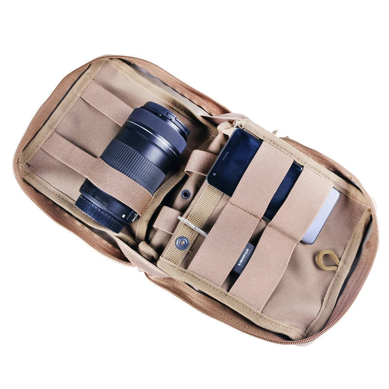 LQARMY Tactical Waist Bag Molle First Aid EDC Pouch