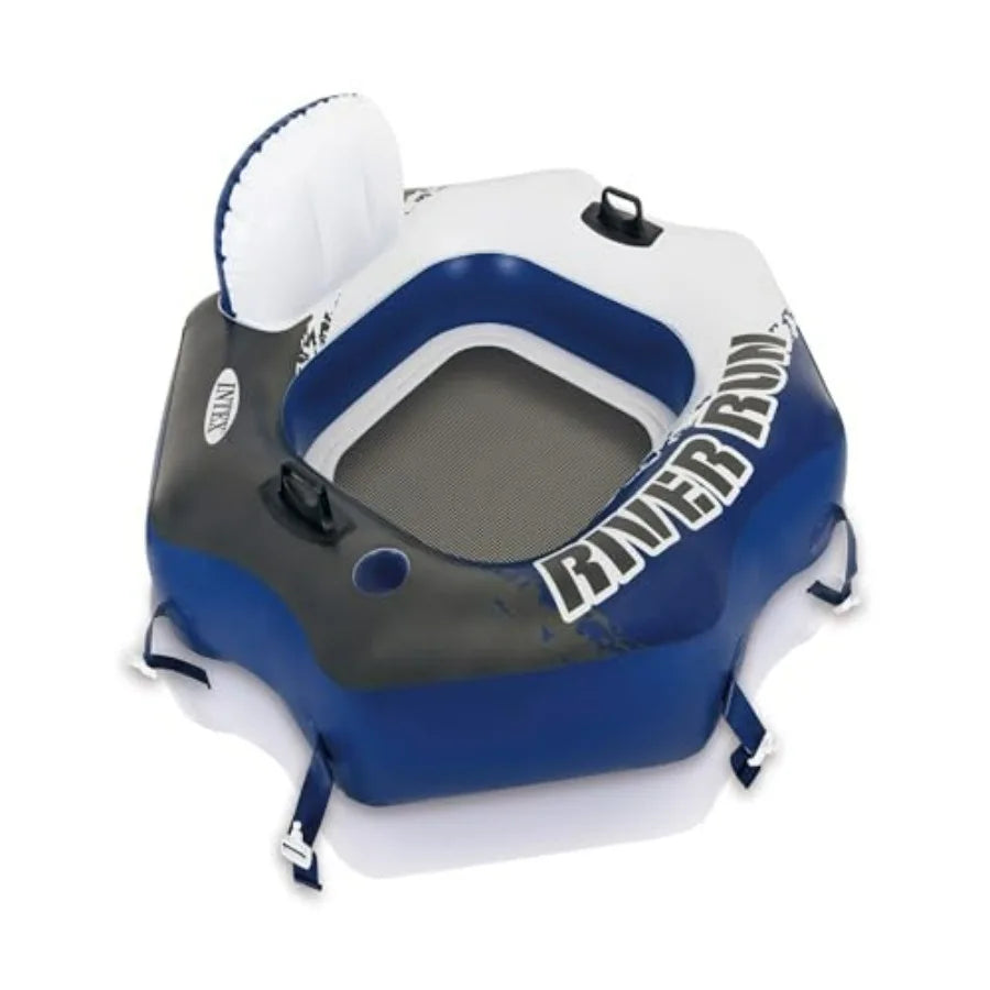 Connect Inflatable Floating Tubes Two Pack With One Person Tube
