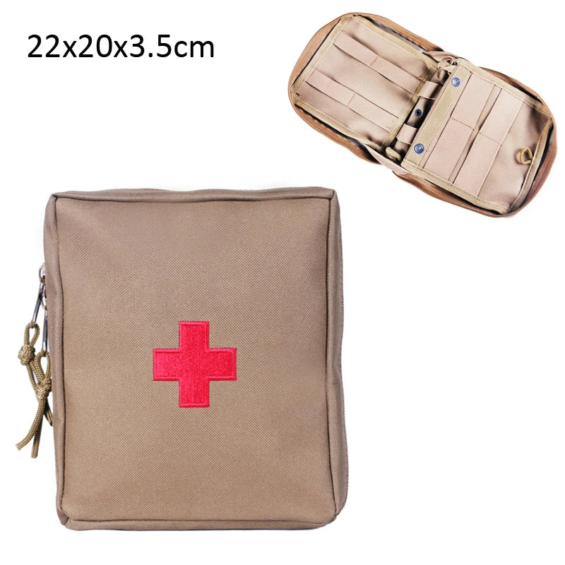 LQARMY Tactical Waist Bag Molle First Aid EDC Pouch