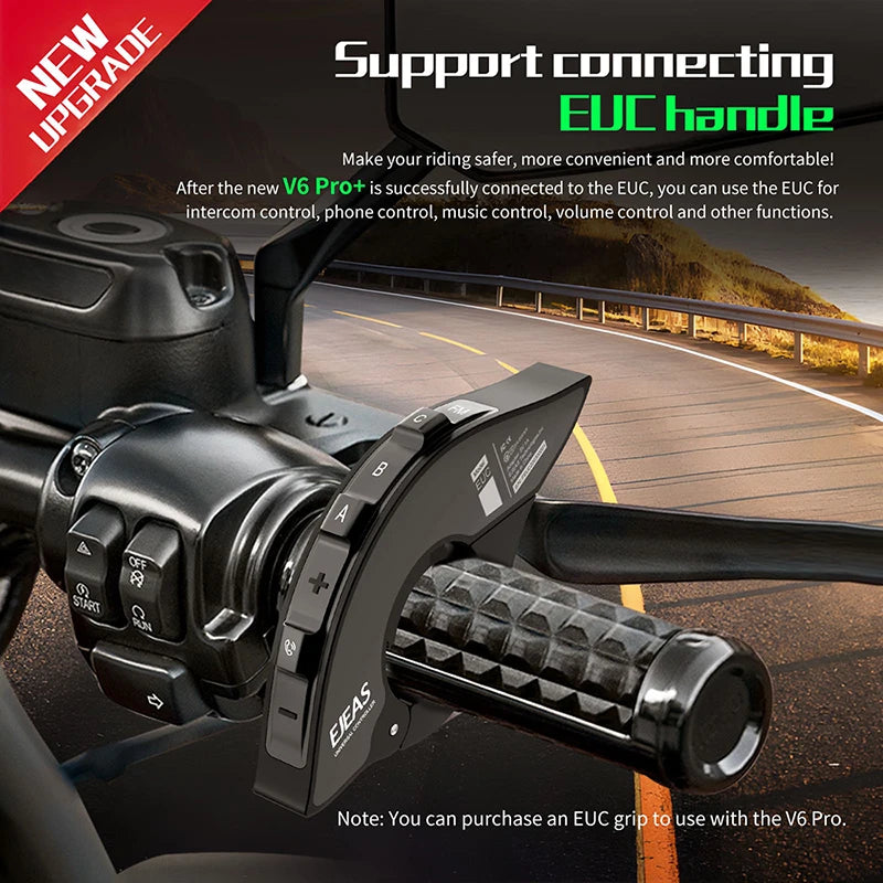 EJEAS V6PRO Plus Official Oversea Store 6 Riders Intercom