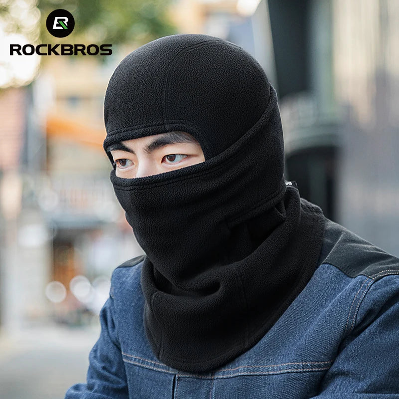 Rockbros Fleece Full Face Balaclava Windproof Gaiter Winter