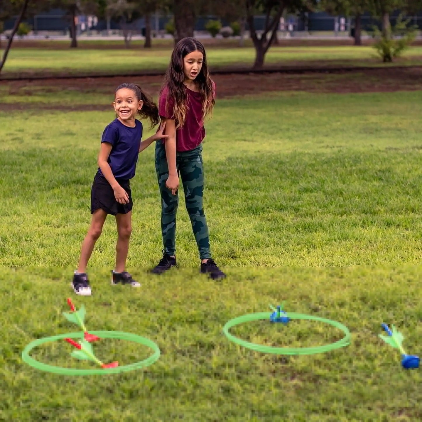 Joyfy SixPack Lawn Darts Glow In The Dark Yard Games