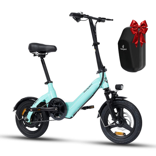 Bodywel Folding Electric Bike 1000W For Urban Commute With Dual Disc Brakes