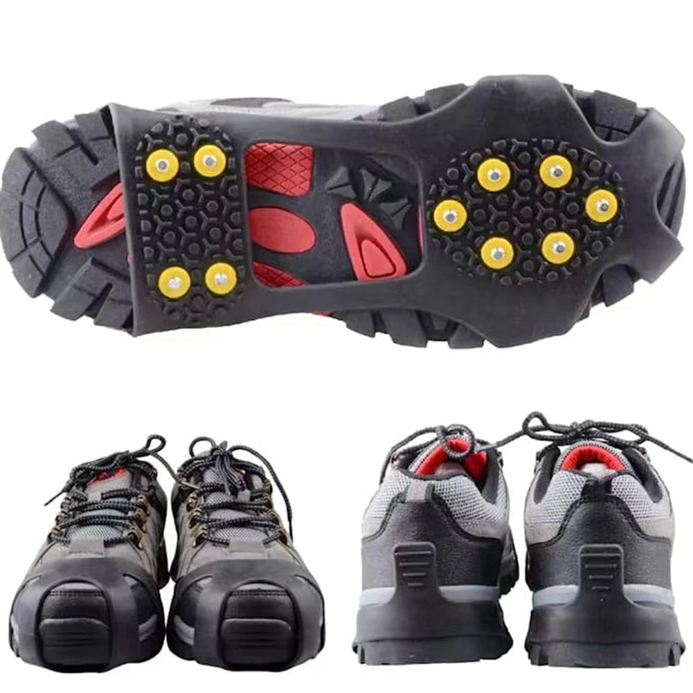 VKTECH Snow Ice Claw Grips Anti Slip Crampon Cleats