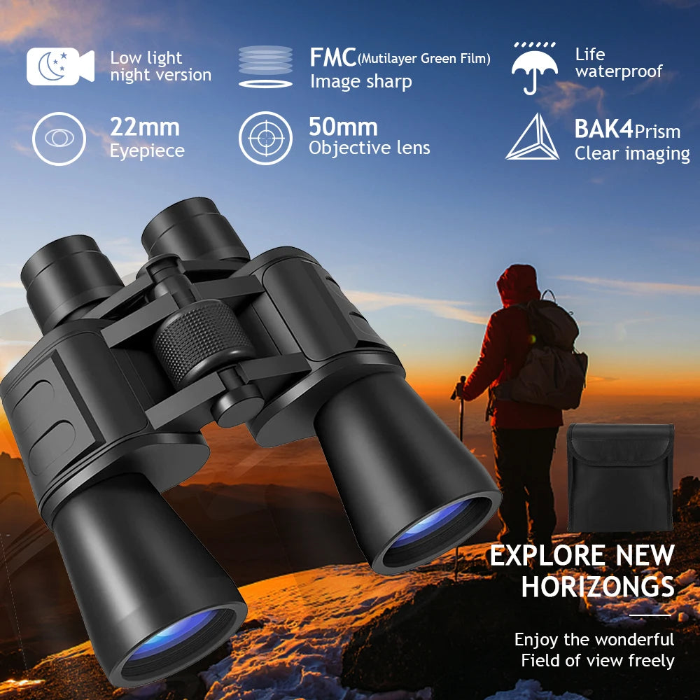 Binoculars Professional HD Night Vision Long Range Waterproof