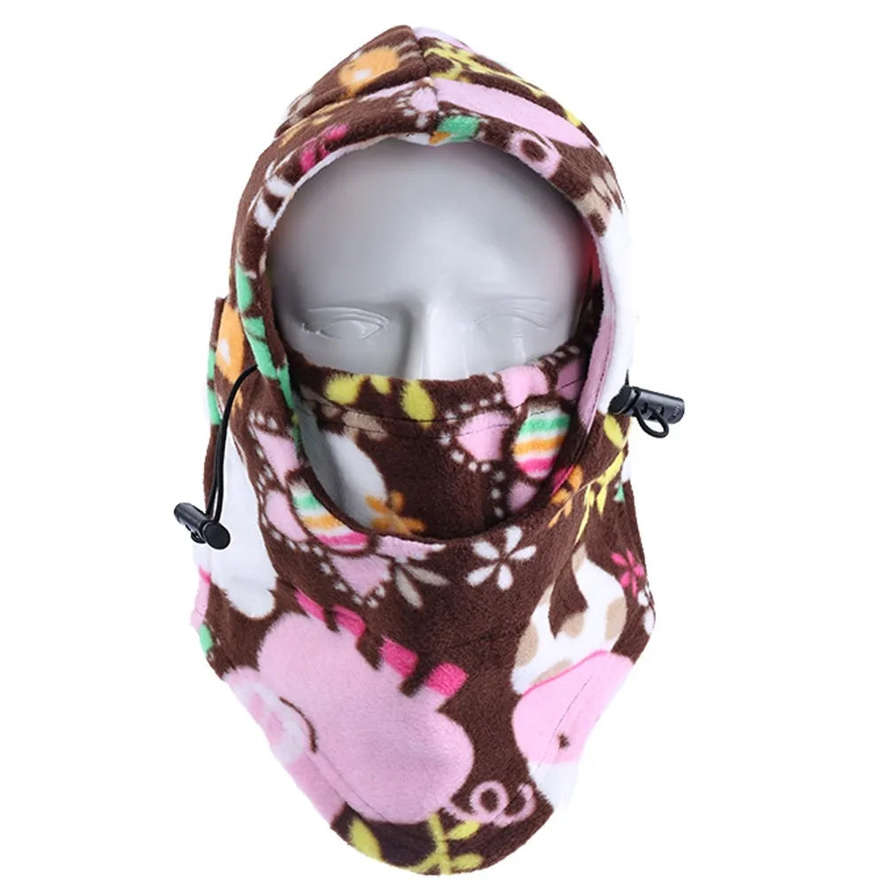 Winter Balaclava Thermal Fleece Ski Mask Neck Warmer Full Face