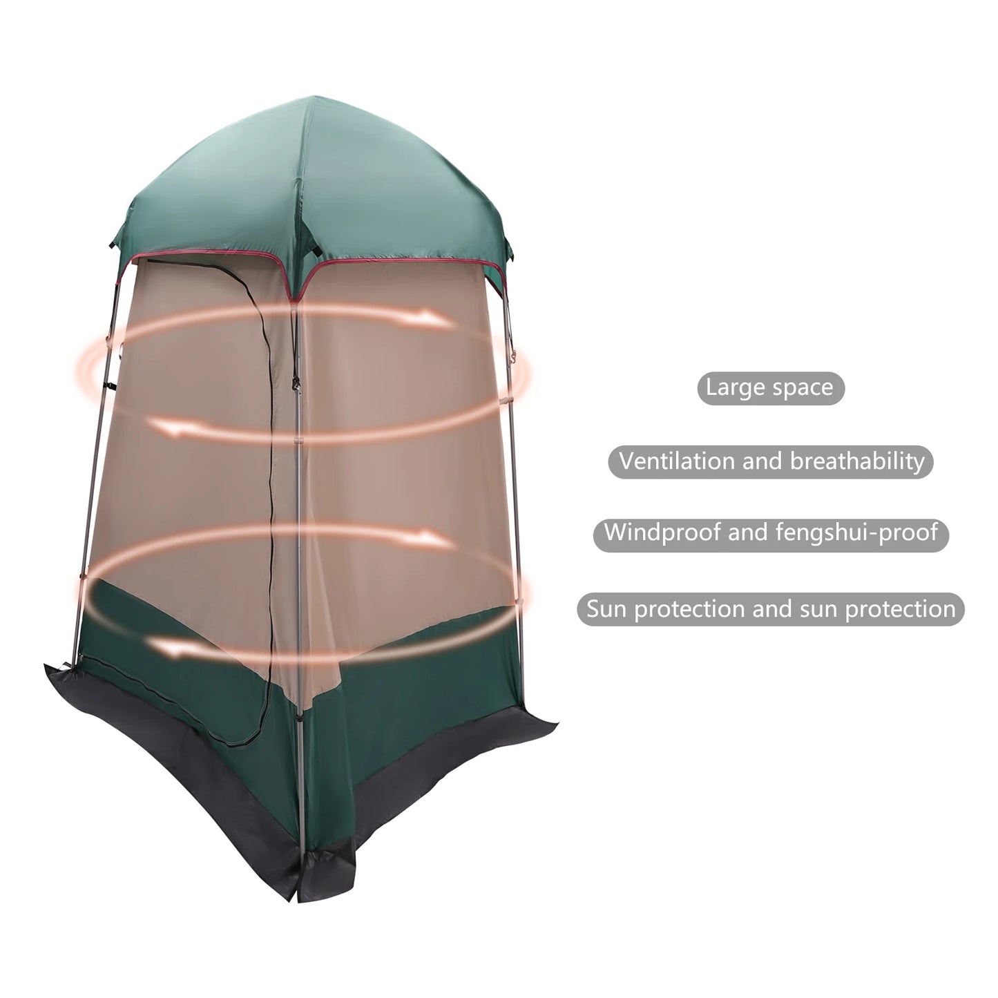 Outdoor Shower Tent Privacy Shelter For Camping And Hiking