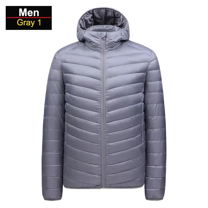 CHRLCKCN Women's Ultralight Down Jacket Packable Windproof Winter Jacket