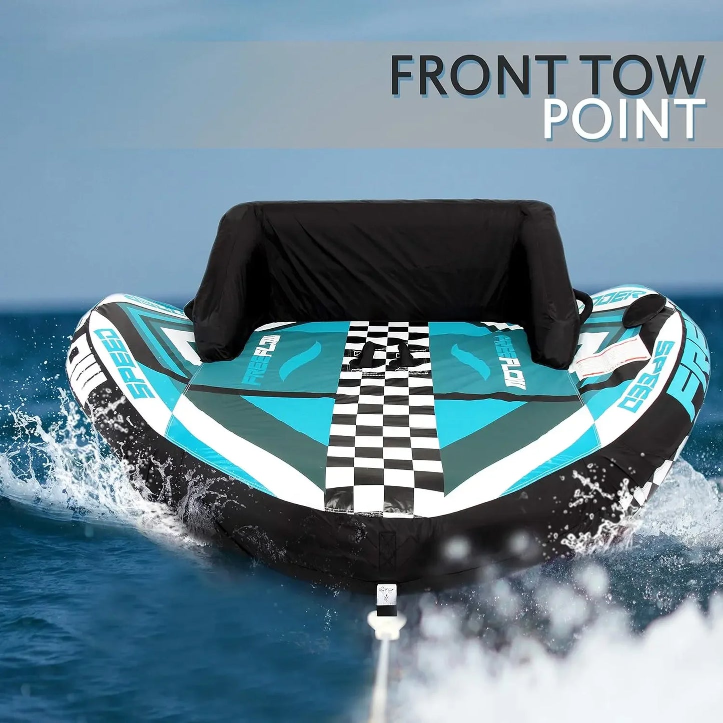 Heavy Duty Inflatable Towable Booster Tube For Boating