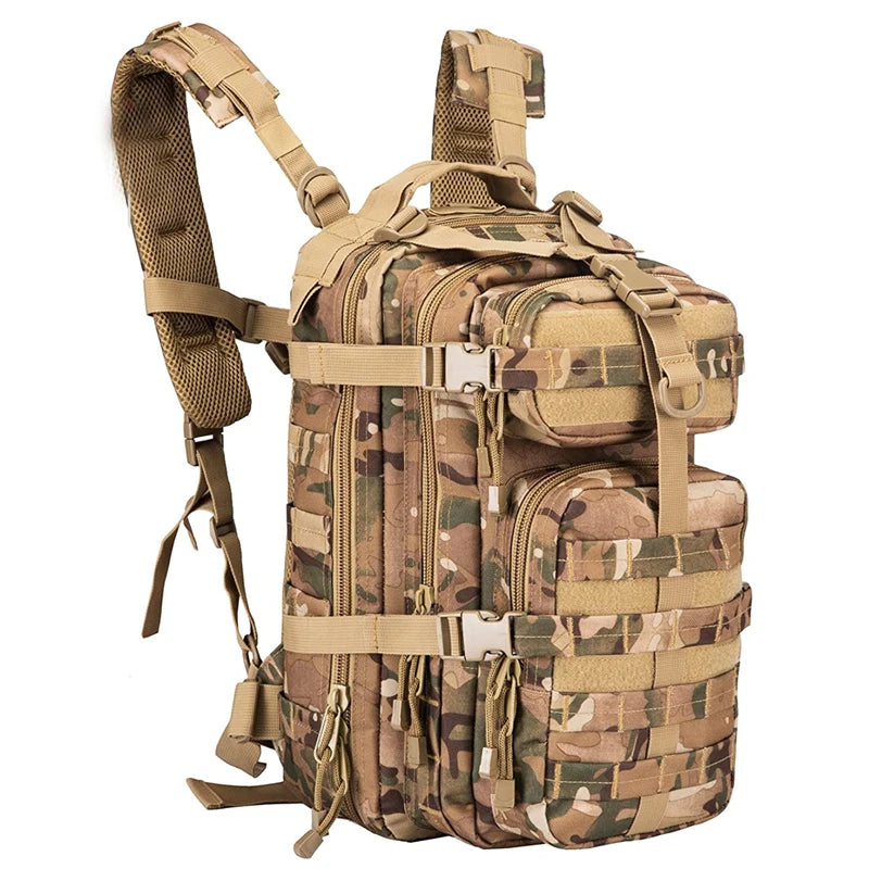 Tactical Backpack Military Molle Rucksack for Hiking and Travel