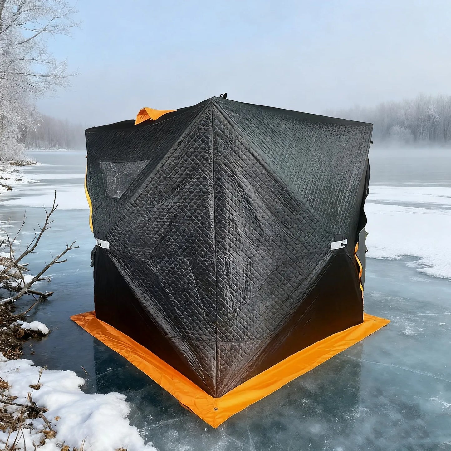 Pakicetus Portable Outdoor Ice Fishing Shelter With Windproof Windows