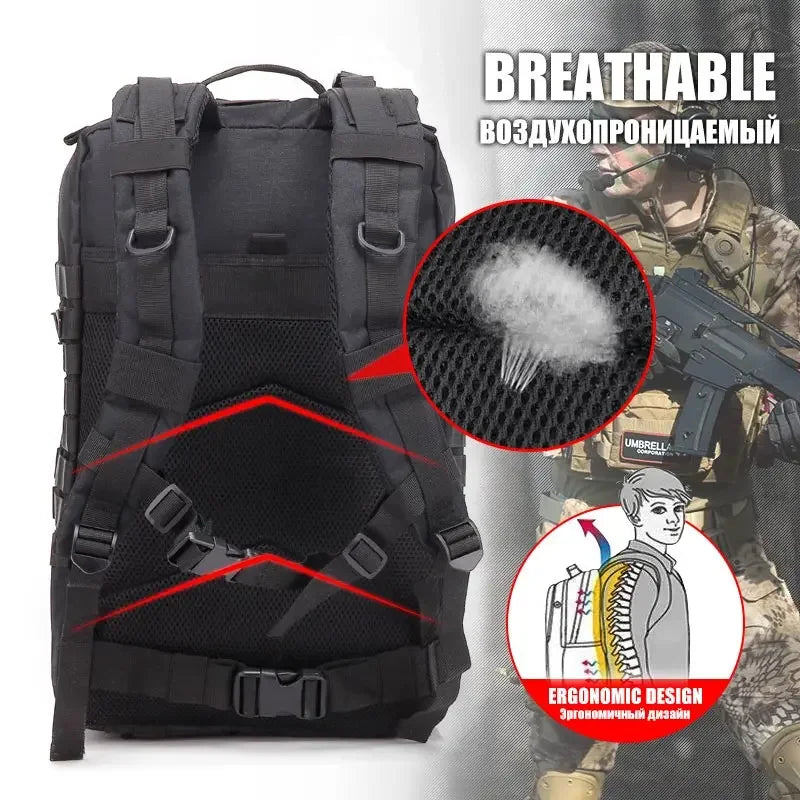 ReFire Gear Tactical Backpack For Outdoor Travel And EDC