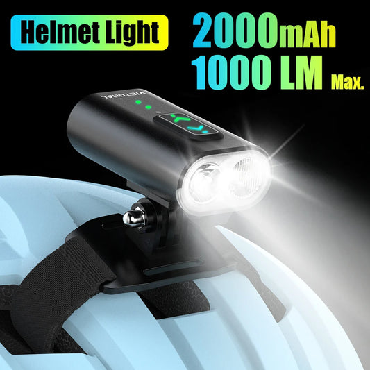 Victgoal 1000 Lumen Bike Light Helmet And Handlebar Headlight Waterproof