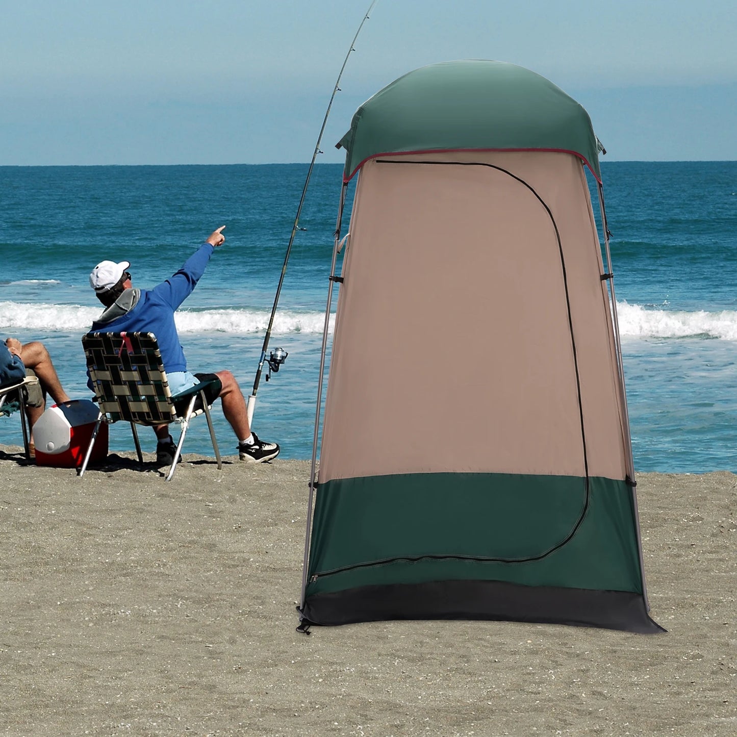 Outdoor Shower Tent Privacy Shelter For Camping And Hiking